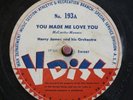 Harry James 78 RPM / You Made Me Love You & Cherry / VDISC No. 193 (08-0225-MT)