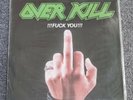 Overkill-Fuck You Vinyl EP (Megaforce Worldwide 1987) Thrash Metal