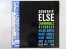 Cannonball Adderley Somethin' Else Blue Note BN 1595 Japan  VINYL LP OBI