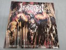INCANTATION Mortal Throne Of Nazarene AUTOGRAPH 2013 M- VINYL LP Record USED