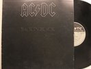 Ac/Dc Lp Back In Black (Embossed Cover 1980 Sp) On Atlantic - Vg+ / Vg++