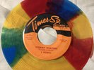5 SHARKS stormy Weather -longer. Doowop 45 Times Sq. -colored Vinyl VG+