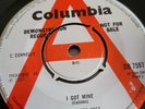 DOWNLINERS SECT I GOT MINE / WAITING IN HEAVEN SOMEWHERE  COLUMBIA DB 7597 DEMO