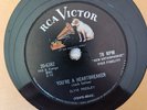 Elvis Presley -You're a Heartbreaker/Milkcow Blues Boogie 78 RPM RCA 20-6382