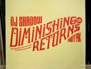 DJ Shadow Diminishing Returns 2LP Vinyl EX/VG+
