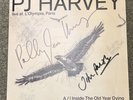 PJ P J Harvey John Parish Signed Single I Inside Old Year Dying. Red 100 Copies
