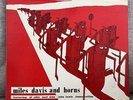 Miles Davis and Horns Prestige LP 7025 1956 VG++ RVG 446 W. 50th St, NYC