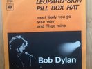 Bob Dylan: Leopard-skin pill box hat. Denmark 1967