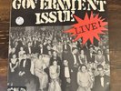GOVERNMENT ISSUE - LIVE  12” LP Mystic Records Minor Threat Hardcore Punk Staab