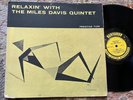 1958 Hard-Bop Jazz LP - THE MILES DAVIS QUINTET 