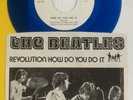 The BEATLES Revolution b/w How Do You Do It BLUE VINYL 45rpm 7