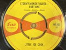 LITTLE JOE COOK - STORMY MONDAY BLUES PT ONE / PT TWO - OG UK SUE 45 - WI 385