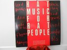Rat Music For Rat People  12' black vinyl good conditions