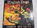 English Dogs - Foward Into Battle LP Vinyl Combat 1986 Pressing Punk Thrash