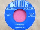 THE HEARTBEATS - Lonely Lover / People Are Talking - Near Mint 45 Broadcast 1122
