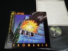 DEF LEPPARD - PYROMANIA - JAPAN VINYL LP yellow & black OBI 25PP-59 EX-/EX-