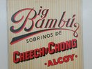 CHEECH & CHONG Big Bambu SP77014 LP Vinyl VG+ Cvr VG+ Unipak Rolling Paper 1972