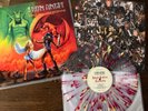 Iron Angel Hellish Crossfire Record Clear Red Yellow Splatter Vinyl Heavy Metal