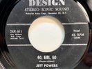 Rockabilly 45 JETT POWERS Go Girl Go Teen Age Quarrel Design 811 VG+ HEAR