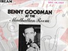 BENNY GOODMAN-LIVE MADHATTAN ROOM 1937-11 LPS-ALL MINT
