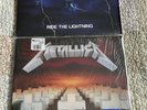 METALLICA MASTER OF PUPPETS/RIDE THE LIGHTNING SHRINK 2 VINYL LP’S  COLORED  NM-