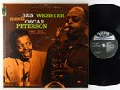 Ben Webster - Meets Oscar Peterson LP - Verve - MG VS-6114 Stereo DG