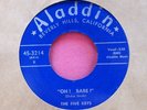 THE FIVE KEYS  Oh Babe / My Saddest Hour  45 rpm Aladdin 3214  glossy blue label