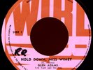 GLEN ADAMS Hold Down Miss Winey / I Remember 45 Wirl Rare Reggae