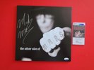 MICK MARS SIGNED THE OTHER SIDE OF MARS LP RECORD AUTOGRAPHED  Motley Crue JSA