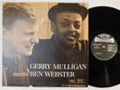 GERRY MULLIGAN Meets Ben Webster VERVE STEREO LP og dg jazz vinyl record #