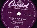 HARDER TO FIND JODIMARS 78  RATTLE MY BONES / LOT'SA LOVE UK CAPITOL CL 14627 E-