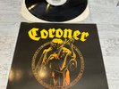 Coroner Punishment For Decadence Vinyl  1988 1st Press Promo AUTOGRAPHED SIGNED