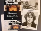 JOHN LENNON Walls And Bridges RARE 1974 APPLE PRESS KIT 