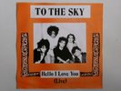 THE CURE AT THE TOP HELLO I LOVE YOU SNPR-3 ROBERT SMITH NEW WAVE WHITE LABEL