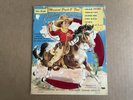 1950 Star Bright Musical Pack O' Fun COWBOY ROUNDUP Record Coloring Book Cut-Out