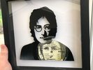 John Lennon - Imagine - Original Framed Vinyl Record Art 1971