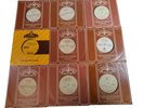 9 Old Gold Label 7” Vinyl Singles Various Artists