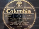 78 RPM Gotta Feelin For You Low Down Rhythm The Seven Hot Air-Men Columbia 1850