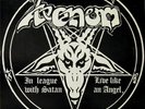 Venom In League With Satan / Live Like An Angel WHITE AND SILVER LABELS