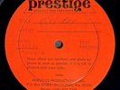 HEAR Hot Bluegrass Bopper TEST PRESSING LP BILL BOX on PRESTIGE (AL) Bill Monroe