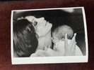STUNNING ORIGINAL PHOTO MARIE LAFORET & SON FILS MEHDI