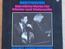 LUDWIG HOELSCHER cello sonatas BEETHOVEN ELLY NEY ED1 TELEFUNKEN 3LP Box MINT