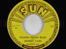C&W Rocker 45 - Johnny Cash - Folsom Prison Blues - Sun 232 VG+