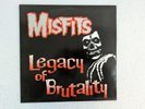 Misfits LEGACY OF BRUTALITY 1985 Plan 9 PL9-06 1st Pressing Black Vinyl VG+/NM