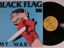 BLACK FLAG My War SST LP VG+/VG++ with catalog d