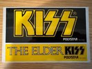 Kiss Sticker The Elder Japanese LP