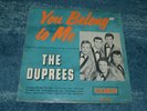 The Duprees You Belong To Me 1962 Doo Wop Pop Vocal Coed Records Rare