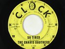 Rockabilly 45 - Chavis Brothers - So Tired - Clock