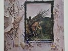Led Zeppelin IV Sealed Signed Autographed x 3 Robert Plant Jimmy Page