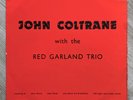 John Coltrane With The Red Garland Trio Esquire 32-091 Original UK Mono RVG Rare